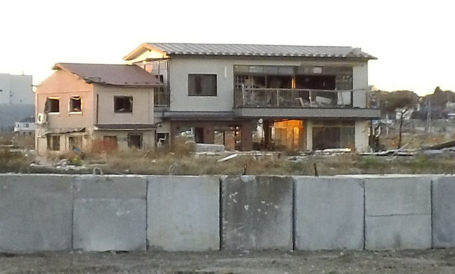 Surviving home in Ishinomaki